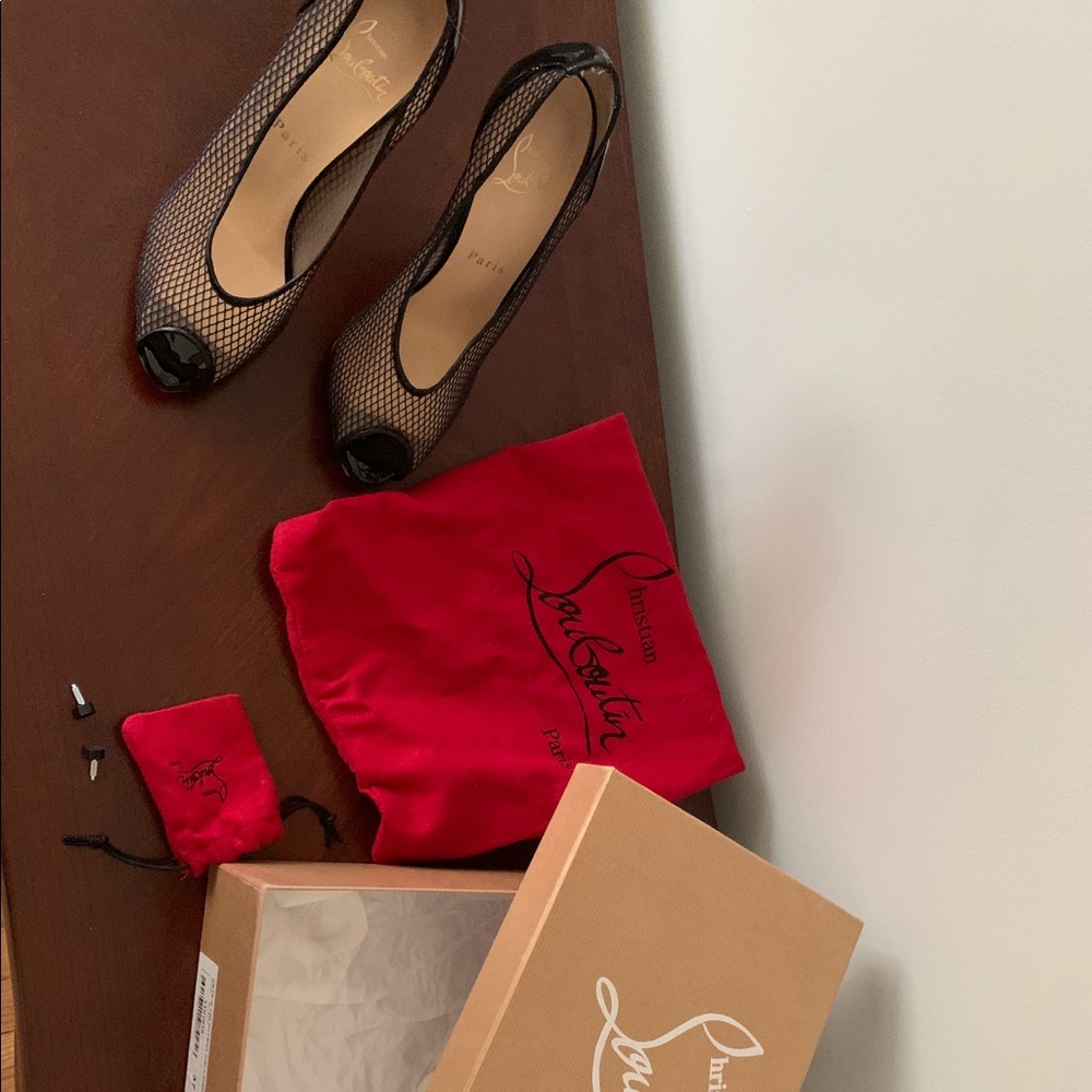 Christian Louboutin Felito high heels.